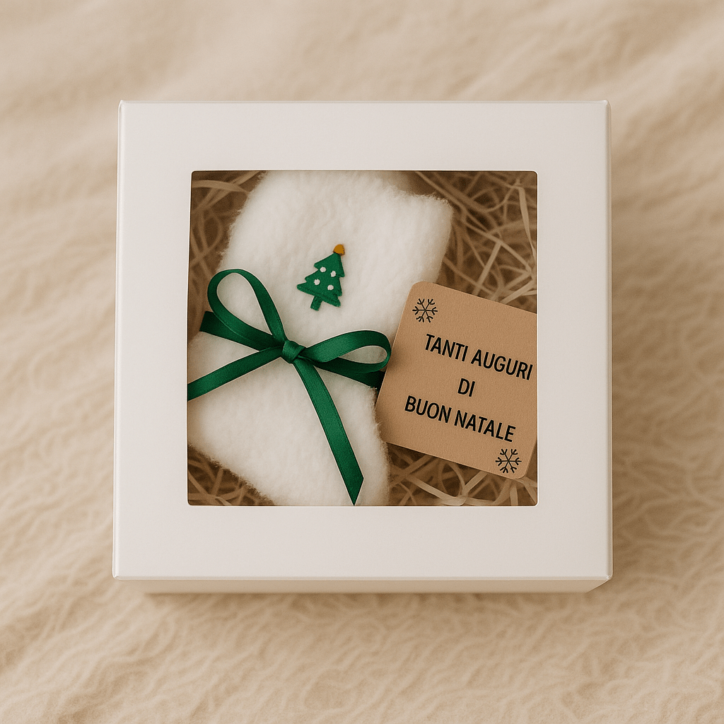 Calzini Morbidi Natalizi – Idea Regalo con Box - Sorelle Kreative