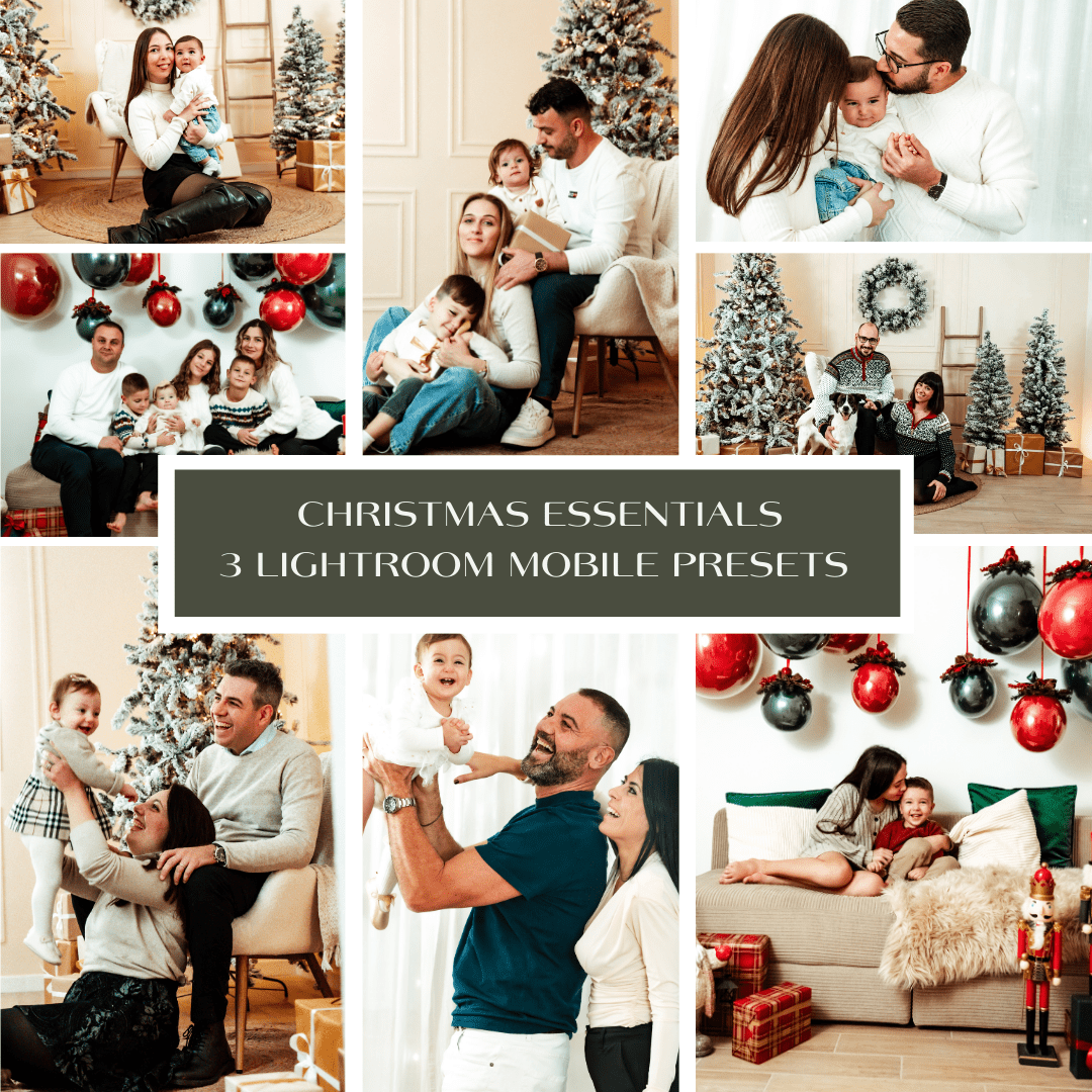 Christmas Essentials – Lightroom Preset Pack - Sorelle Kreative