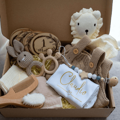 Box Nascita Personalizzata – 3 Misure (Piccola, Media, Grande) – Regalo Neonato - Sorelle Kreative