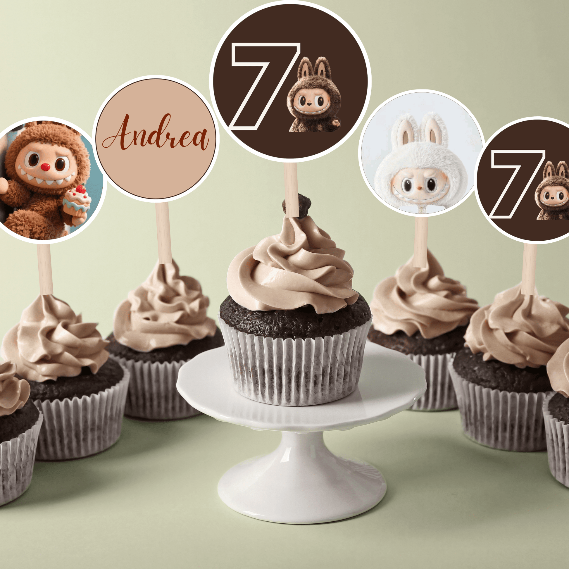 Kit Festa LaBubu – Allestimento Completo da Stampare | Template Canva Modificabile (Inviti + Banner + Topper) - Sorelle Kreative