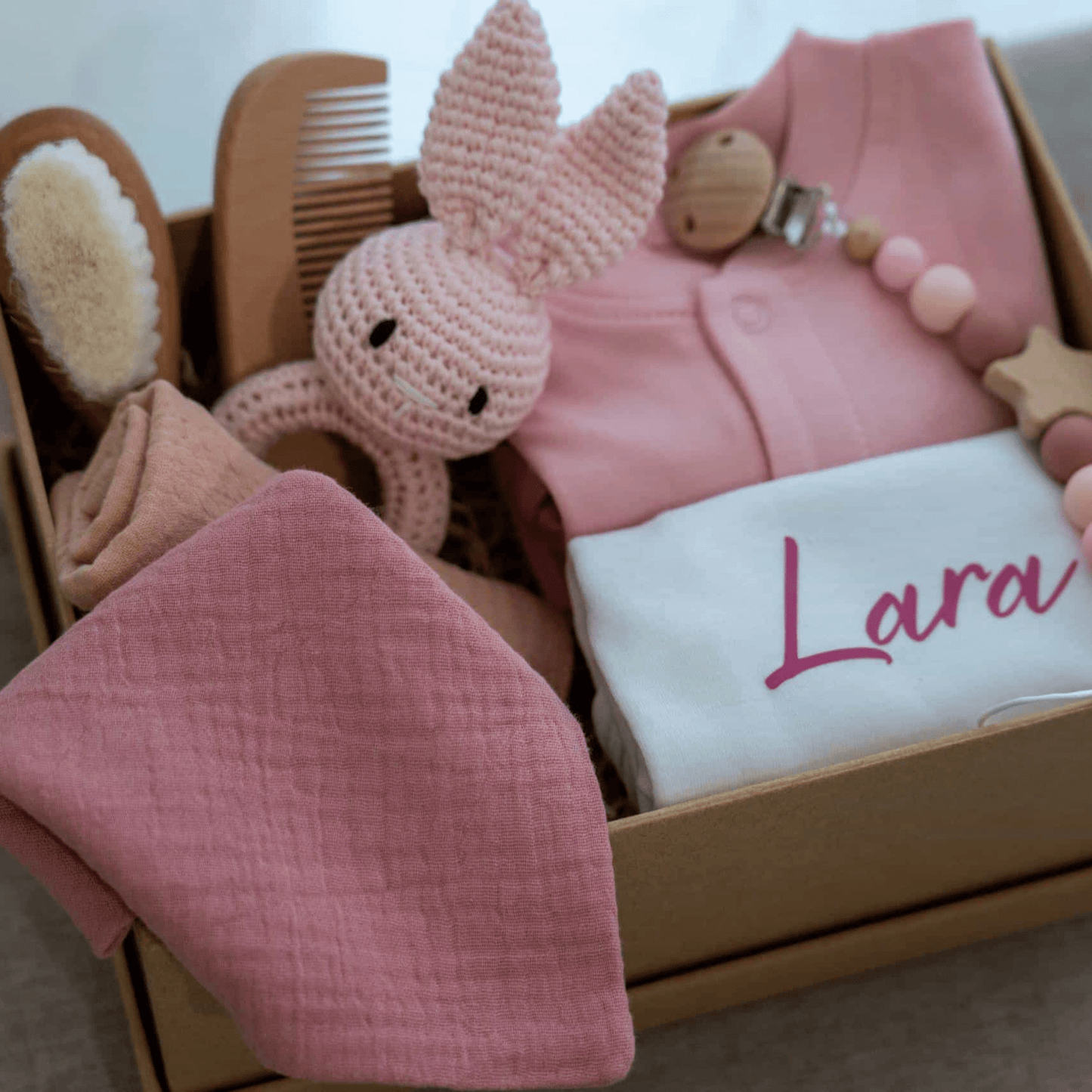 Box Nascita Personalizzata – 3 Misure (Piccola, Media, Grande) – Regalo Neonato - Sorelle Kreative