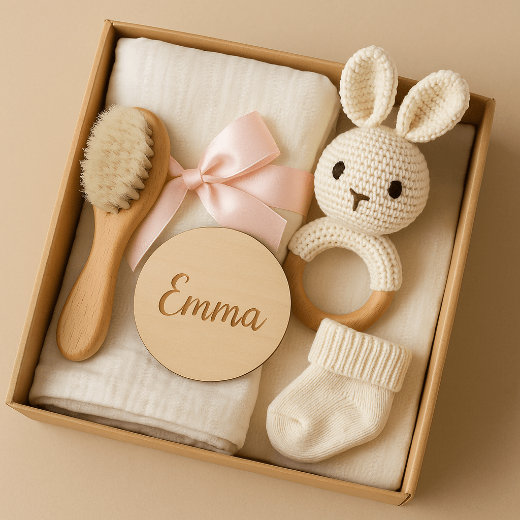 Box Nascita Personalizzata – 3 Misure (Piccola, Media, Grande) – Regalo Neonato - Sorelle Kreative