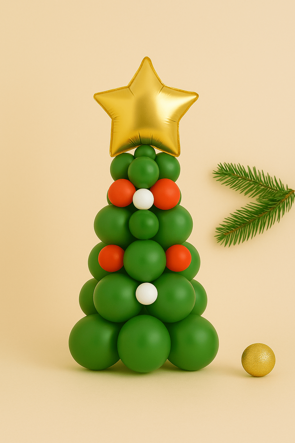 Albero di Natale con palloncini – Mini Corso Balloon Art Natale Sorelle Kreative