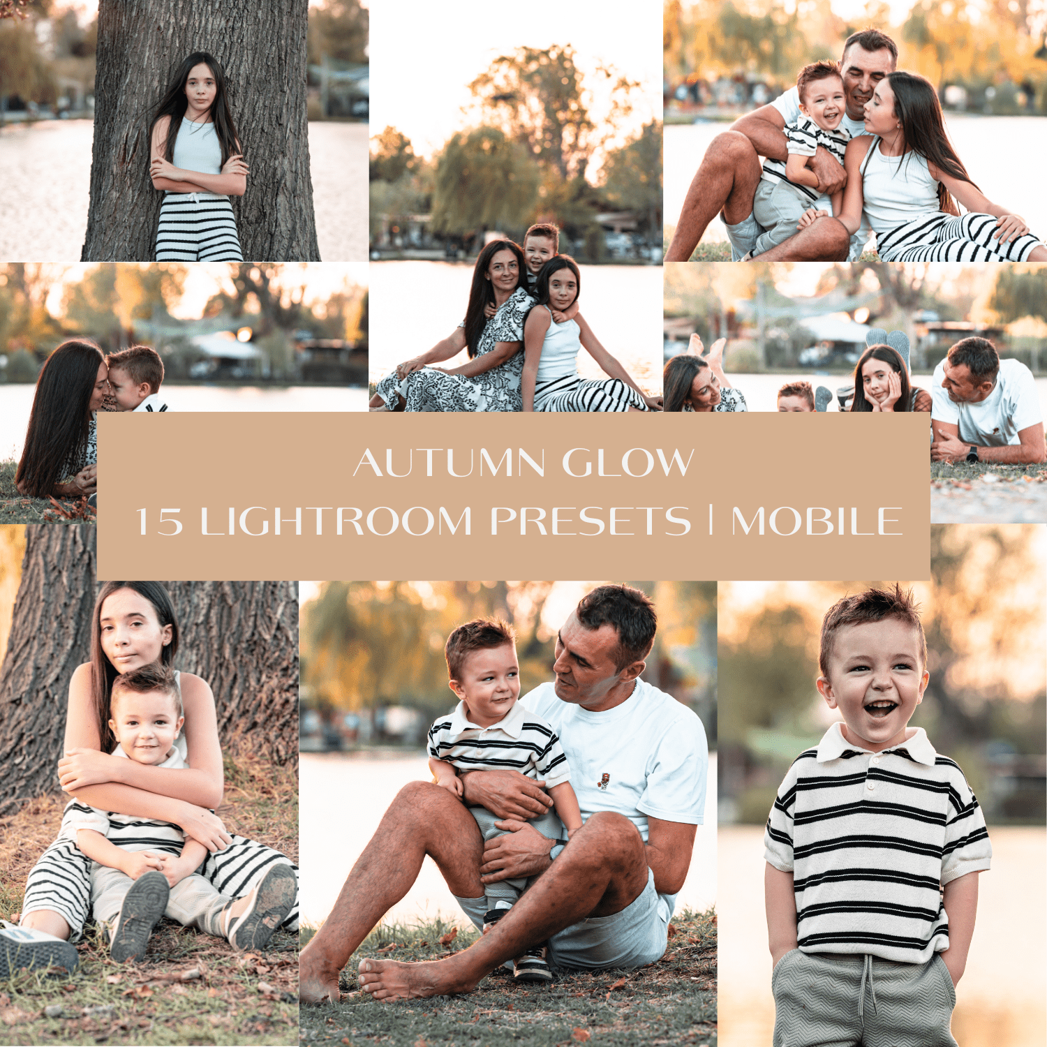 Preset Lightroom Autumn Glow | 15 filtri per foto calde e naturali – Mobile e Desktop - Sorelle Kreative