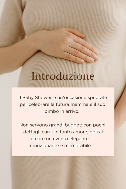 Mini Guida Baby Shower Perfetto – PDF Digitale da Scaricare - Sorelle Kreative