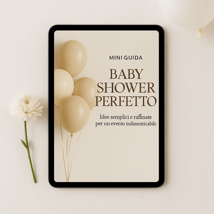 Mini Guida Baby Shower Perfetto – PDF Digitale da Scaricare - Sorelle Kreative